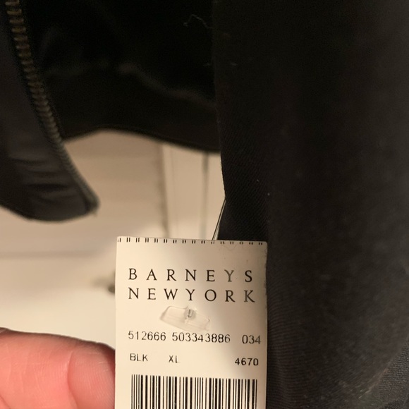 NWT Barney's Reversible Black Bomber Jacket by Public School -XL - Picture 9 of 13